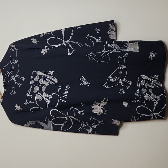 ASOS‎ Dark Blue Textured Fabric - Picture 4 of 4